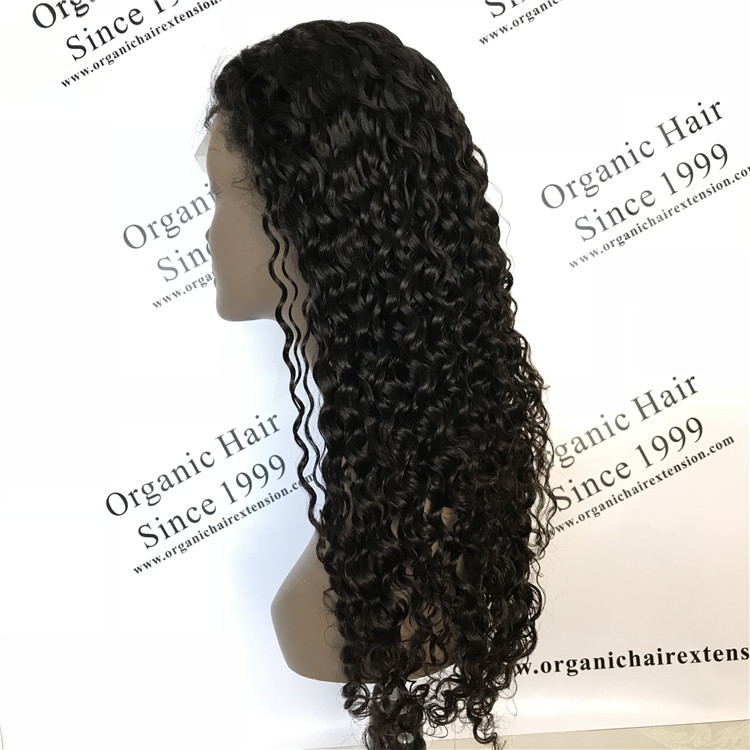 Ocean wave full lace wig for women H62